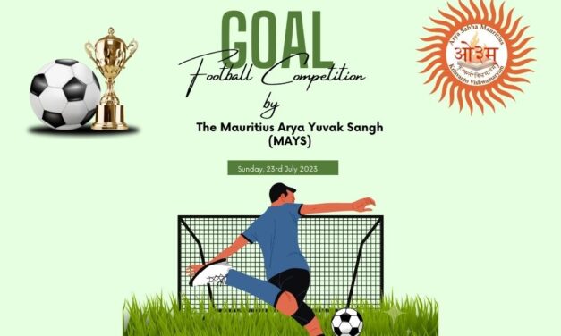 Football Competition by Mauritius Arya Yuvak Sangh (MAYS)